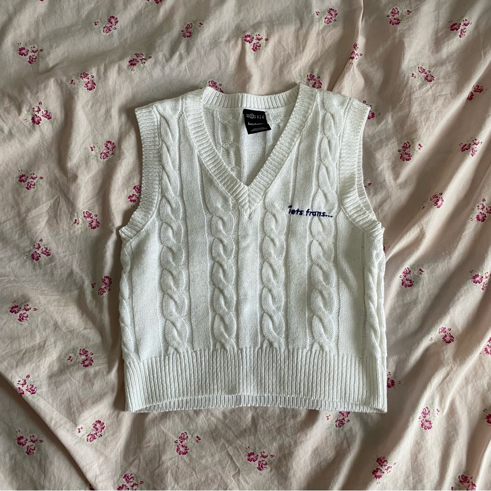 iets frans sweater vest